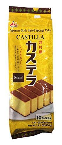 Castilla Japanese Style Baked Sponge Cake 10 Piece per Pack (Original, 2 Pack) - Mighty Depot