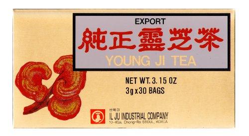 Young Ji Tea 30 Teabags Ganoderma Lucidum Ling Zhi Tea Korea - Mighty Depot