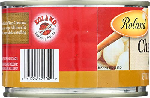 Roland Whole Water Chestnuts, Peeled, 8 oz - Mighty Depot