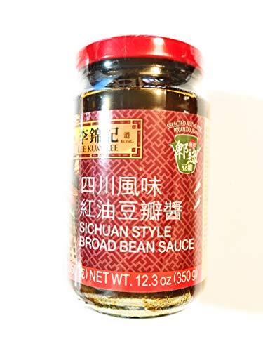 Lee Kum Kee Sichuan Style Broad Bean Sauce 12.3 Oz(2 Pack)四川风味红油豆瓣醬 - Mighty Depot