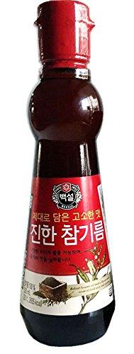 CJ Beksul Premium Sesame Oil (백설 진한 참기름) - Mighty Depot
