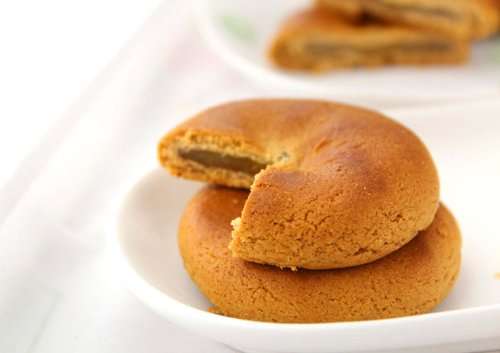 Cheongwoo, Chestnut Rice cake Cookie, 9.10 Ounce - Mighty Depot