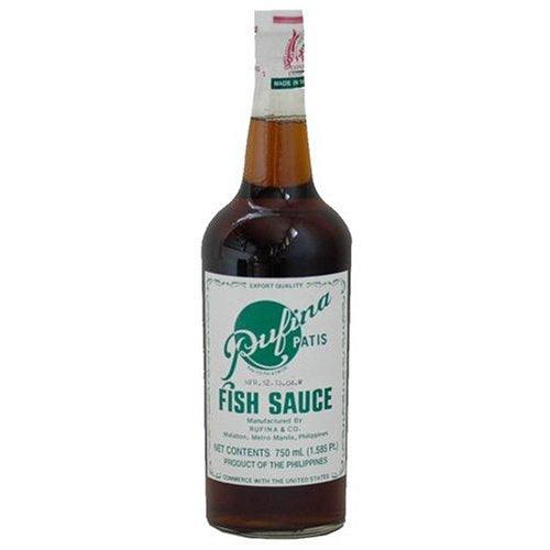 Glass Pufina Patis Fish Sauce, 25-Ounce Bottle (Pack of 2) - Mighty Depot