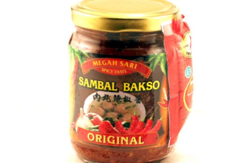 Sambal Bakso (Meatball Chili Sauce Original) - 250ml (Pack of 3) - Mighty Depot