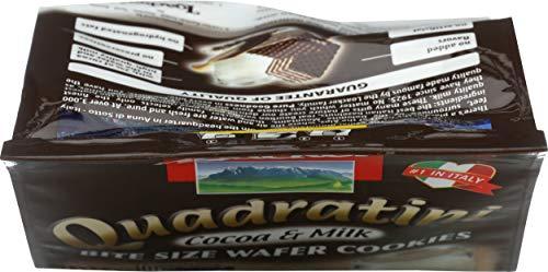 Loacker Quadrating Cocoa & Milk, 8.82 oz - Mighty Depot