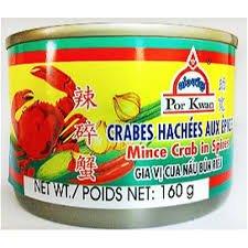 POR KWAN MINCED CRAB IN SPICES- 14 OZ (Pack of 2) - Mighty Depot