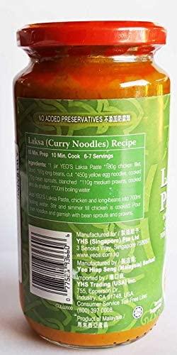 Yeos Laksa Pasta 14.8 Oz (420 G) (Pack of 1) - Mighty Depot