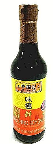 Lee Kum Kee Seasoning Soy Sauce 16.9 oz - Mighty Depot