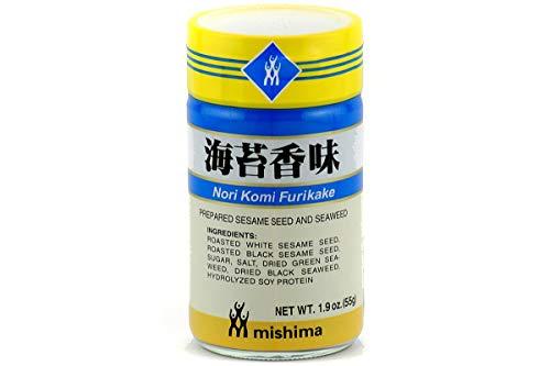 Nori Komi Furikake (Prepared Sesame Seed & Seaweed) - 1.9oz (Pack of 3) - Mighty Depot