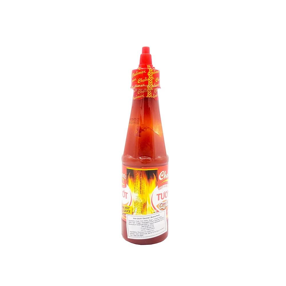Cholimex Tuong Ot (Tương ớt) Vietnamese Hot Chili Sauce 270g Squeeze Bottle - Mighty Depot