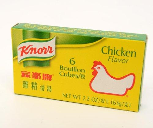 Knorr Chicken flavor Bouillon 6 Cubes 2.2 oz - Mighty Depot