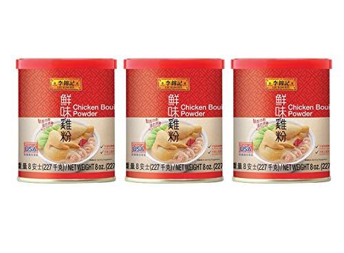 Lee Kum Kee Chicken Bouillon Powder, (3 Pack, Total of 24oz) - Mighty Depot