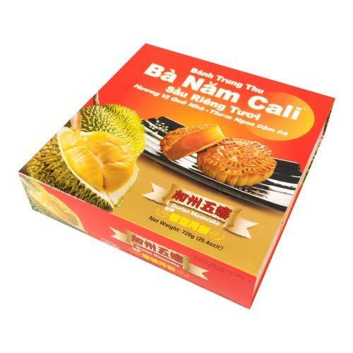 Ba Nam Cali Mooncakes (Durian, 1 Yolk) - Mighty Depot