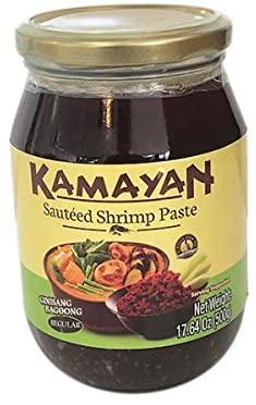 kamayan ginisang bagoong (sauteed shrimp paste regular) - 17.64oz - Mighty Depot