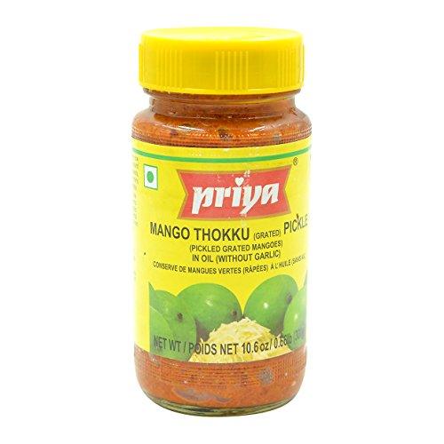 Priya, Mango Thokku (Grated), 300 Grams(gm) - Mighty Depot