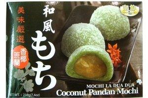 royal family mochi coconut pandan (pack of 1) - Mighty Depot