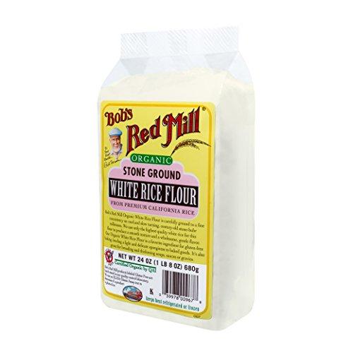 Bob's Red Mill White Rice Flour, Organic, 24-Ounce Packages (Pack of 4) - Mighty Depot