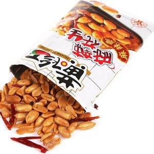 HUANG FEI HONG Spicy Peanut Family Size 210g Pack of 4 - Mighty Depot