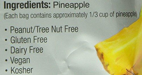 Crispy Green Fruit Snacks, Crispy Pineapples, 2.2 Ounce Pouch - Mighty Depot