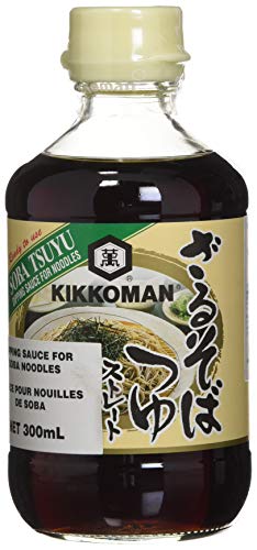 Kikkoman Zarsobatsuyu (soba Noodle Dipping Sauce), 10-Ounce Bottle (Pack of 3) - Mighty Depot