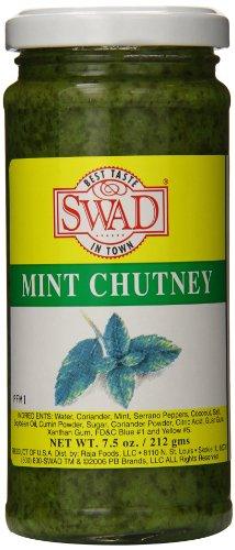 Swad Mint Chutney, 7.5 Ounce - Mighty Depot