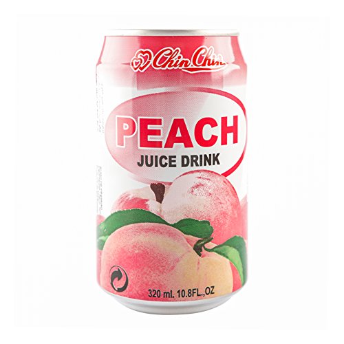 Chin Chin Peach Drink Juice - 11oz (3 packs) - Mighty Depot