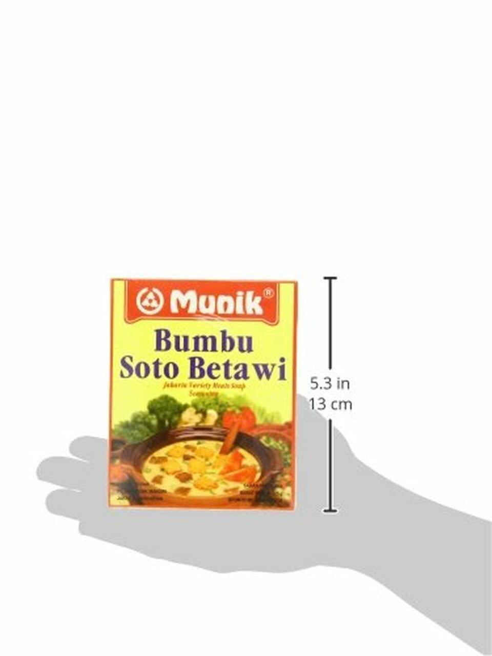 Munik Soto Betawi Jakarta Variety Meat Soup, 125-Gram - Mighty Depot