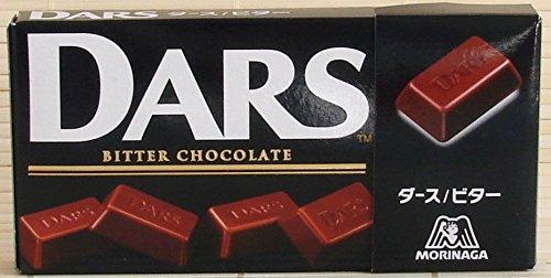 Morinaga DARS BITTER DARK CHOCOLATE 42g (pack of 5) - Mighty Depot