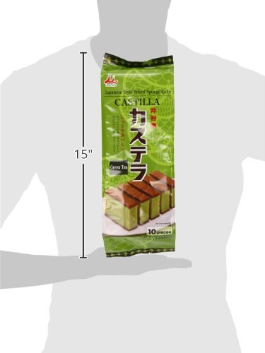 Imuraya Sweets Castilla Pound Cake, Green Tea, 14.1 Ounce - Mighty Depot