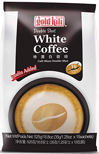 Gold Kili instant Double Shot White Coffee, 15 -Count - Mighty Depot