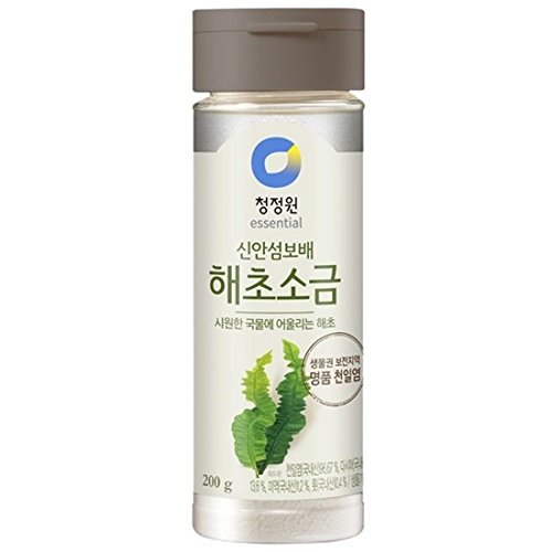 CJW Korean Healthy Sea Salt Flavored Salt 7oz (Seaweed Salt) - Mighty Depot