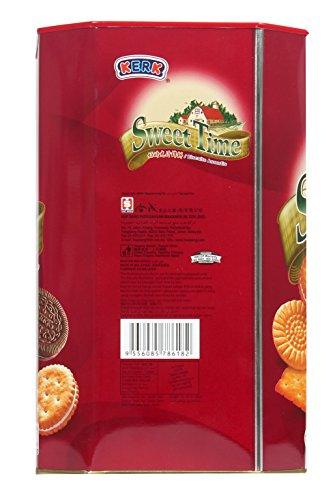 Kerk Sweet Time Assorted Gourmet Biscuits 24.7 Ounce Gift Tin - Mighty Depot