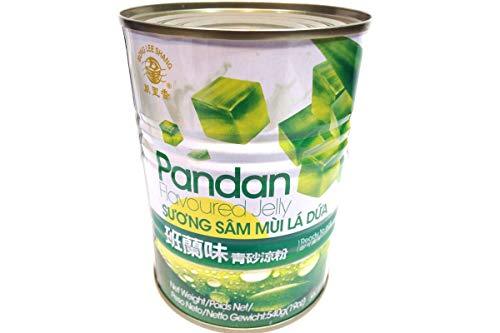 Mong Lee Shang Pandan Jelly 19 oz (1 Pack), suong sam mui la dua - Mighty Depot