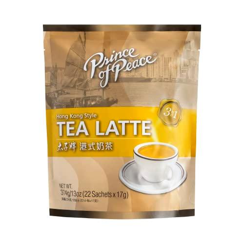 Prince of Peace 3 in 1 Instant Hong Kong Style Tea Latte, 22 Sachets – English Milk Tea Mix, Non-Dairy Creamer, Convenient – Just Add Water - Mighty Depot