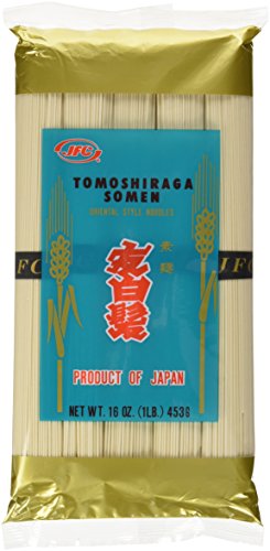 JFC Dried Tomoshiraga Somen Noodles, 16-Ounce - Mighty Depot