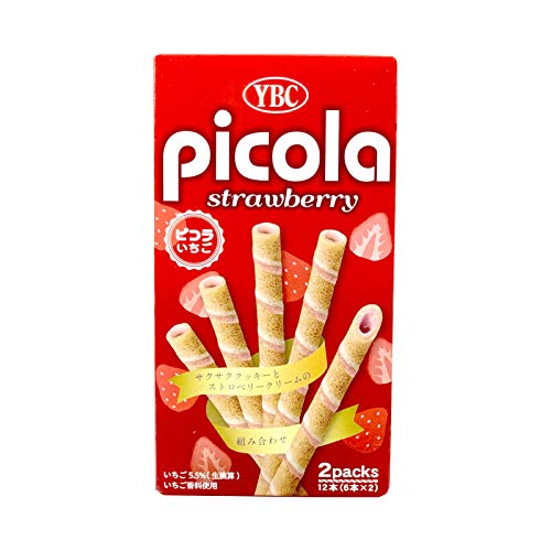 YAMAZAKI NABISCO Picola Strawberry 6x2-count (10-pack) - Mighty Depot