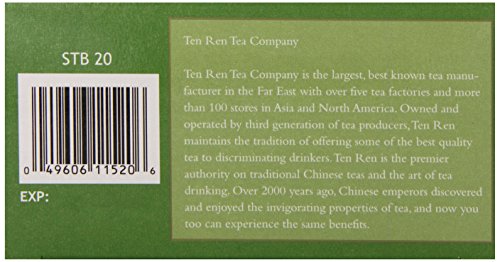 Ten Ren Jasmine Tea, 20-Count (Pack of 6) - Mighty Depot