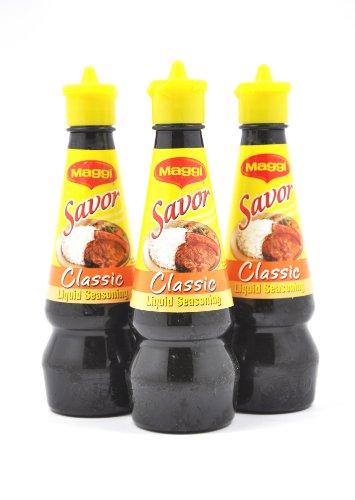 3 Maggi Savor Classic Liquid Seasoning 130ml (3 bottle x 130ml) - Mighty Depot
