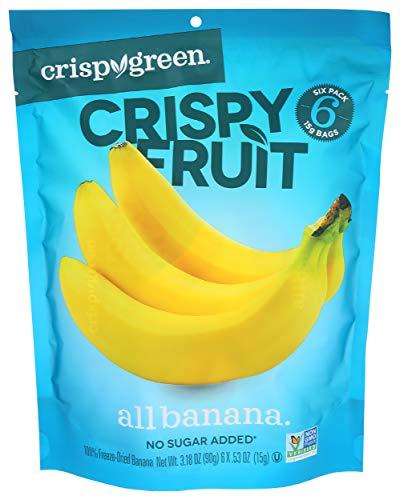 Crispy Green, Bananas, 0.53 Ounce, 6 Pack - Mighty Depot
