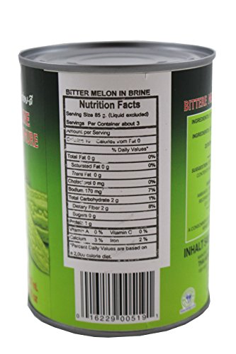 Bittermelone / Balsambirne in Wasser 540g - Mighty Depot
