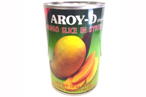 Aroy-D - Mango Slice in Syrup (Net Wt. 15 Oz.) - Mighty Depot