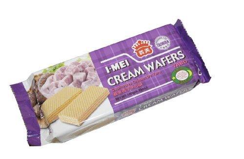 I Mei Taro Cream Wafers 7.05 Oz by DragonMall - Mighty Depot