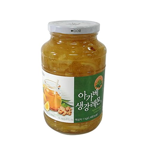 DAMTUH Agave Ginger Lemon Tea, Lemon Ginger Tea with Agave, 35.27 Oz (1kg) - Mighty Depot