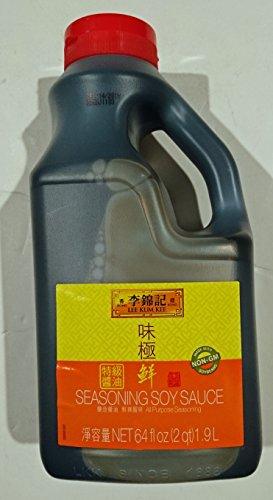 Lee Kum Kee Gourmet Seasoning Soy Sauce 1.9L (64 Fl Oz) - Mighty Depot