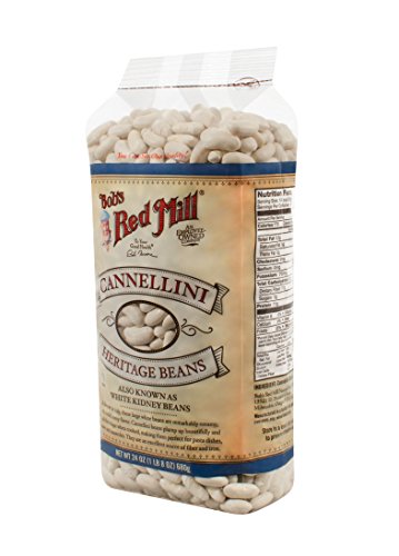 Bob's Red Mill Cannellini Beans, 24 Ounce (Pack of 4) - Mighty Depot