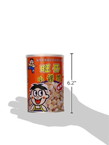 Want Want Hot Kid Ball Cake Cookies, Original Flavor Can, 7.41 Ounce - Mighty Depot