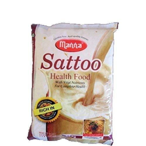 Manna Sattoo Health Food - 500 Gms - Bengal Gram - Mighty Depot