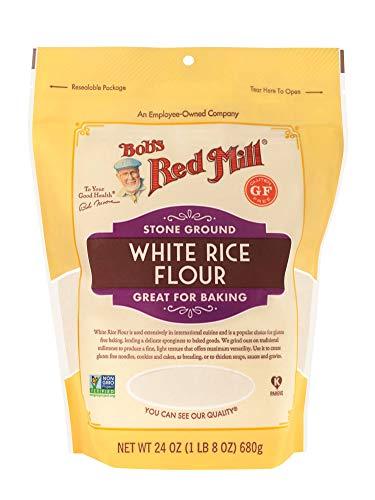 Bob's Red Mill Gluten Free White Rice Flour, 24 Ounce (Pack of 1) - Mighty Depot