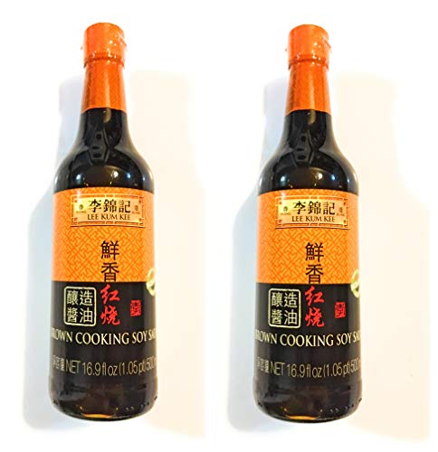 Lee Kum Kee Brown Cooking Soy Sauce 16.9 Fl Oz(2 Pack)???? - Mighty Depot