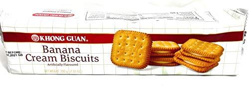 Banana Cream Biscuits - 7.05oz (Pack of 1) - Mighty Depot